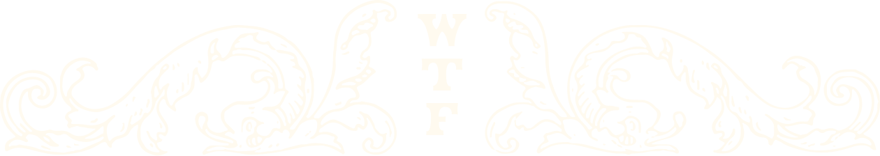A decorative border with "WTF" in the middle of it.