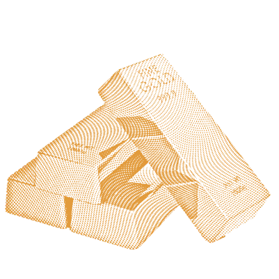 A stack of 4 gold bars.